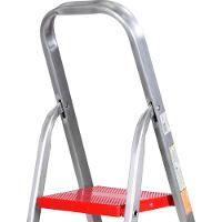 Escada doméstica em alumínio 4 degraus Worker - 2