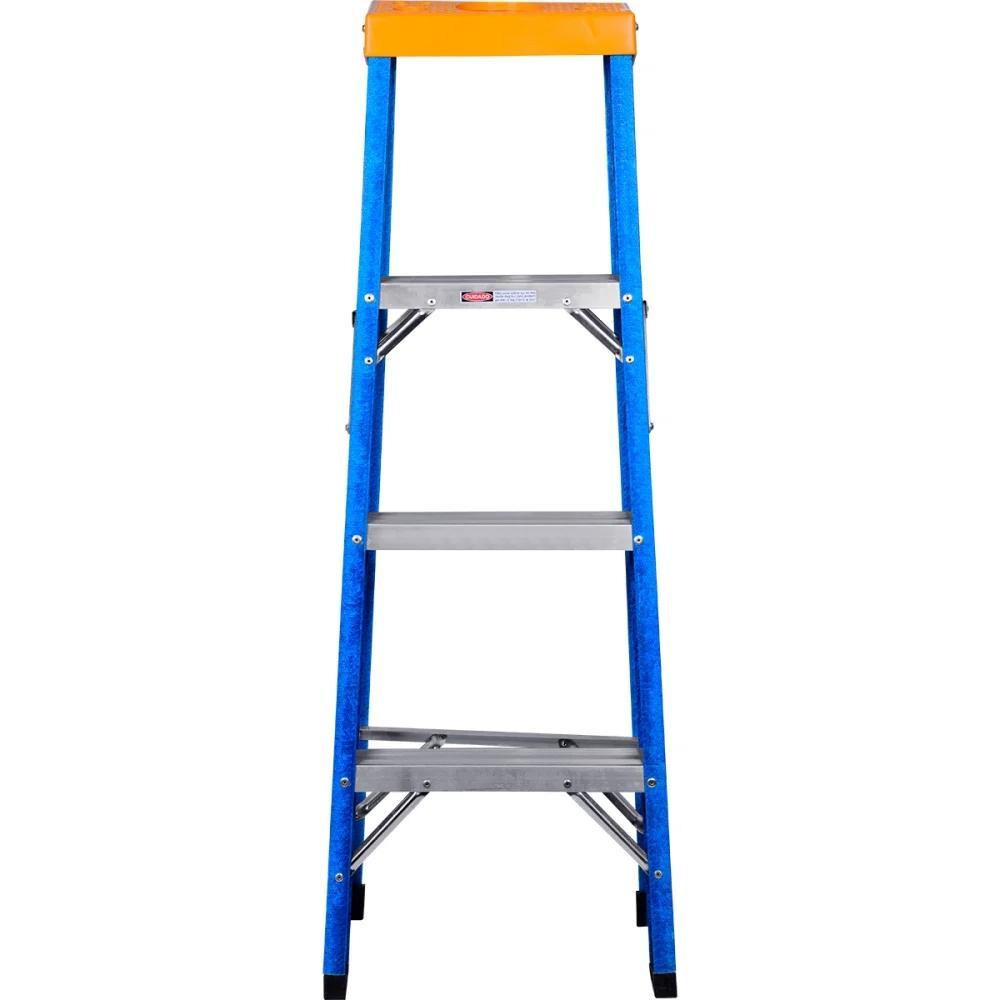 Escada Em Fibra Com 4 Degraus Capacidade 150Kg Worker - 3