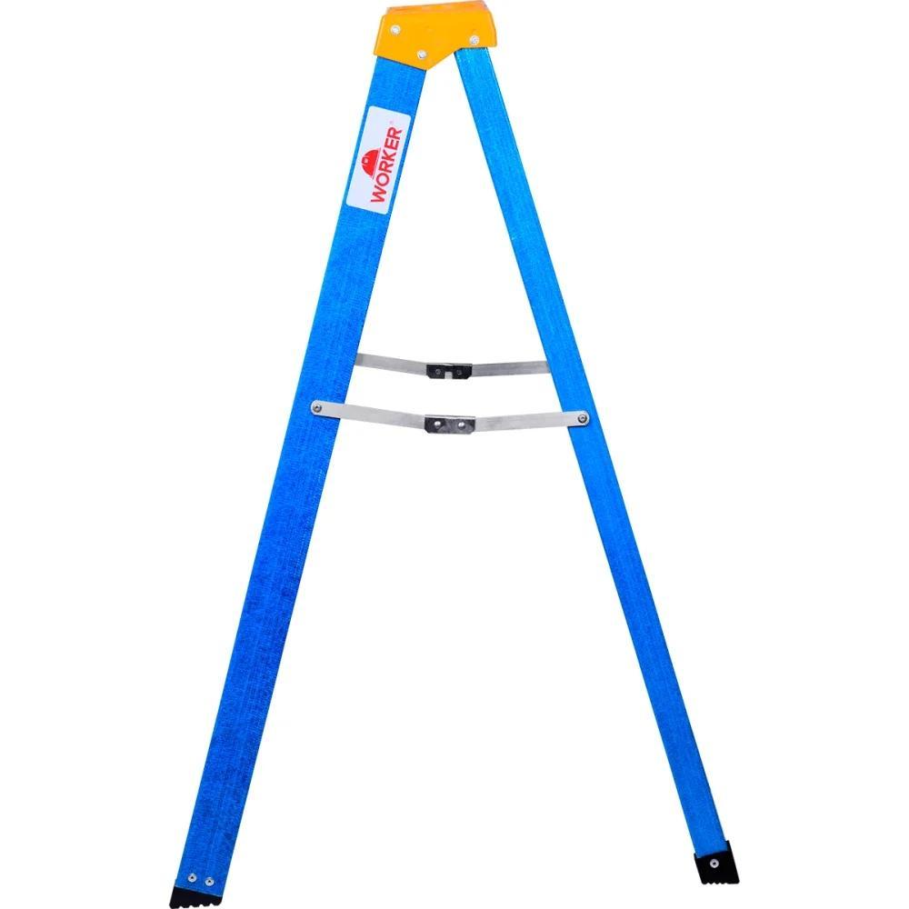 Escada Em Fibra Com 4 Degraus Capacidade 150Kg Worker - 4