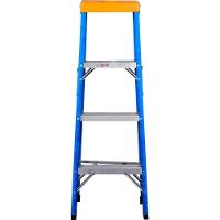 Escada Em Fibra Com 4 Degraus Capacidade 150Kg Worker - 3