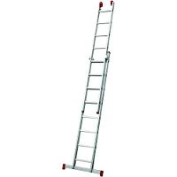 Escada dupla extensiva em alumínio 7 degraus capacidade 120kg Worker - 4