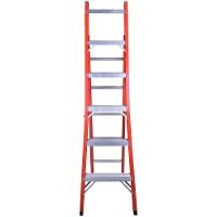 Escada Americana Multiuso Em Fibra 6/10 Degraus Capacidade 110Kg Worker - 3