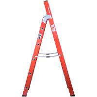 Escada Americana Multiuso Em Fibra 6/10 Degraus Capacidade 110Kg Worker - 5