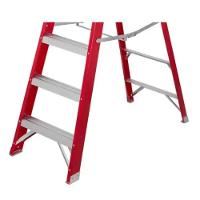 Escada Em Fibra Com 7 Degraus Capacidade 150Kg Worker - 3