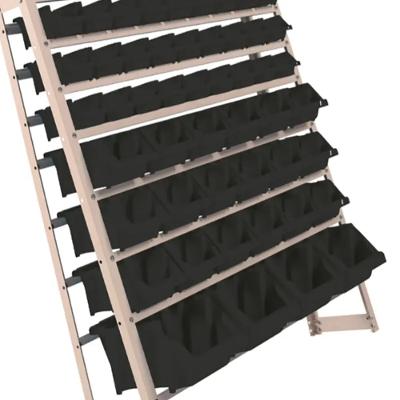Estante Gaveteiro Metálica Mista 120x101x35,5Cm Com 49 Peças 49/M Preta Worker