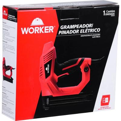 Grampeador Pinador Elétrico 220V Worker