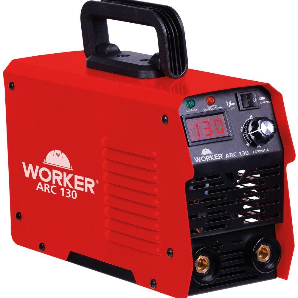 Kit Inversor Arc130 Tig Com Mascara Bivolt Worker - 1