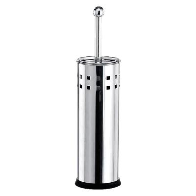 Kit Lixeira Aço Inox Com Escova Sanitária Kala