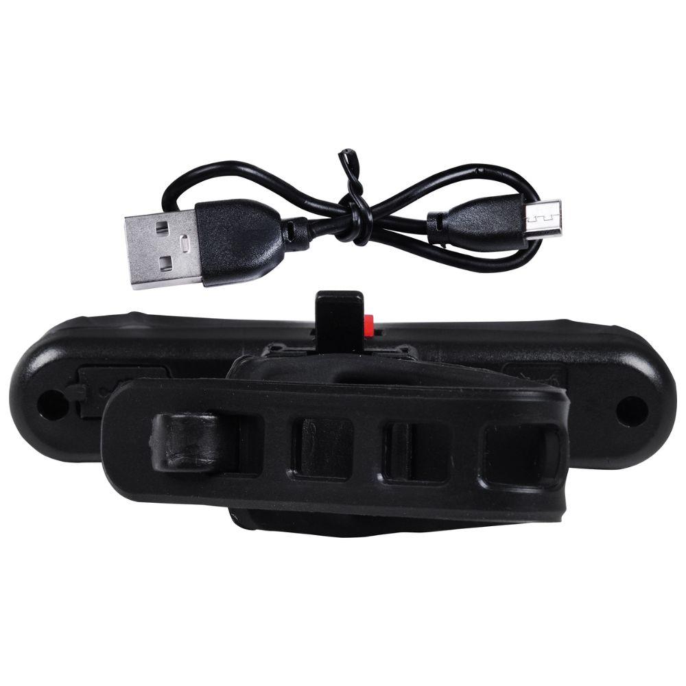 Lanterna LED Traseira Para Bicicleta Usb Worker - 4