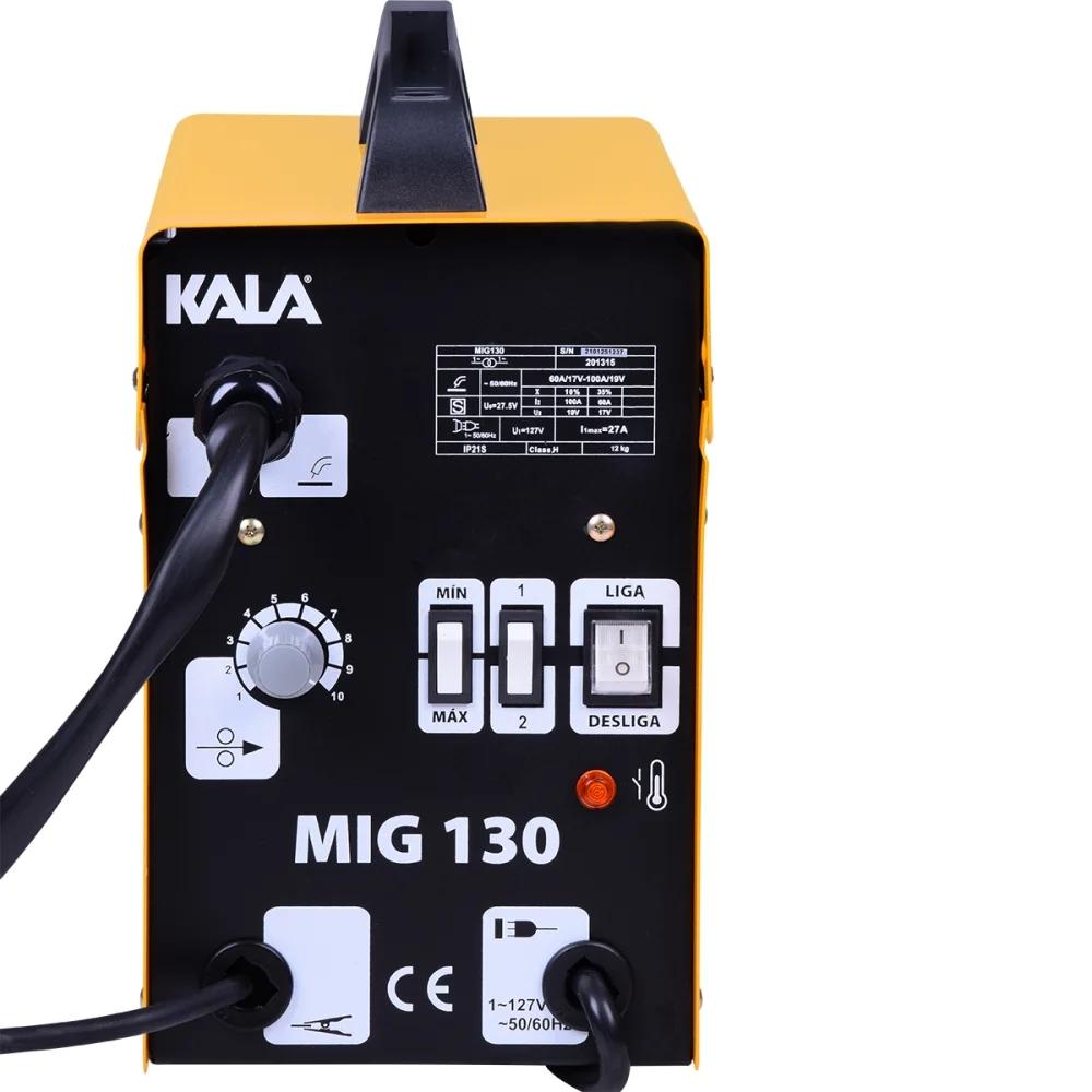 Maquina De Solda Mig 100A 220V MIG130 Kala - 3