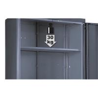 Armário de Ferramentas Vertical 1 Porta com 3 Prateleiras Ajustáveis C55A1 Beta - 6