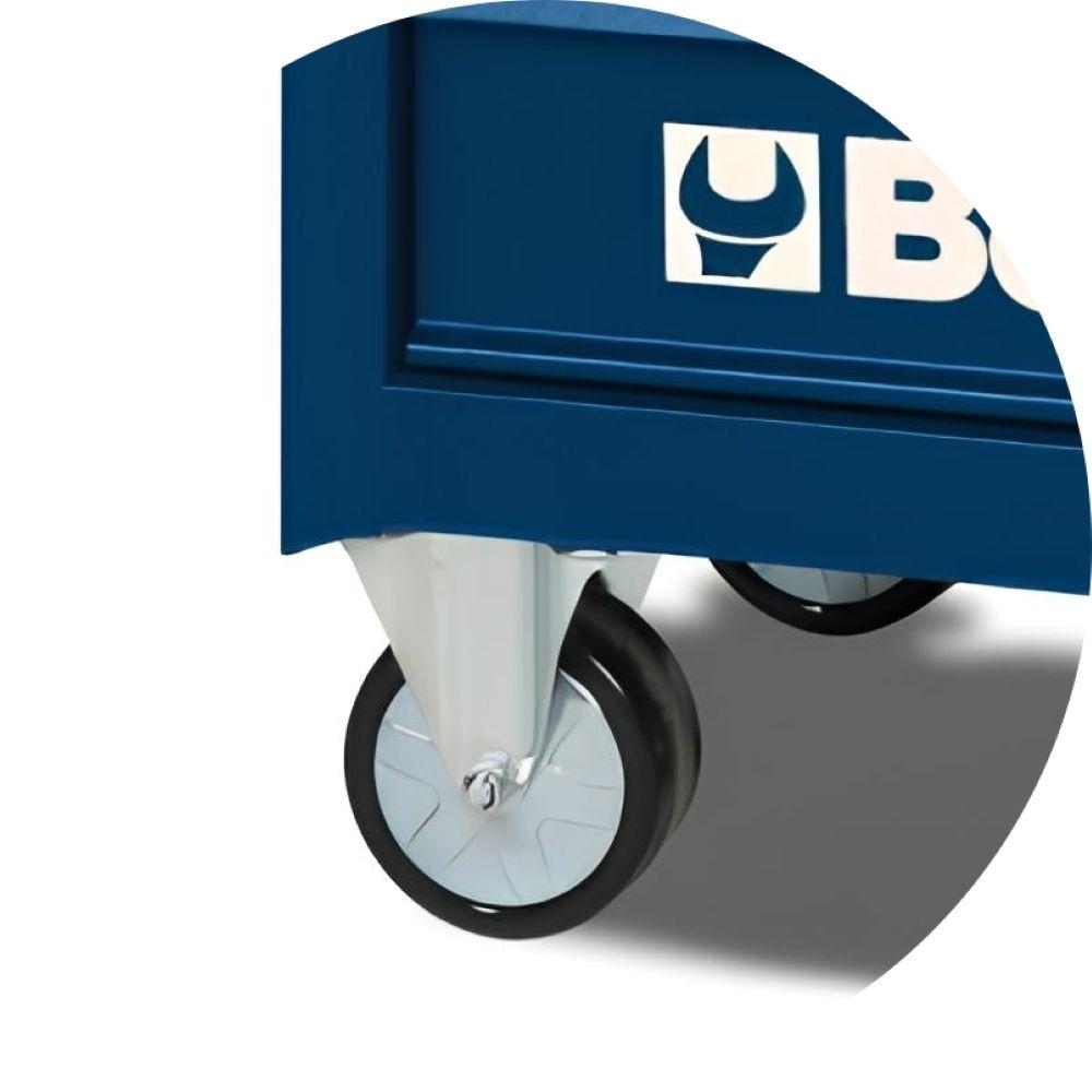 Carrinho de Ferramentas 400KG Azul 6 Gavetas com Guias Telescópicas C04-BOX-B Beta - 8