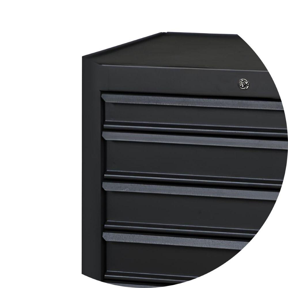 Carrinho de Ferramentas 400KG Preto 6 Gavetas com Guias Telescópicas C04-BOX-N Beta - 7