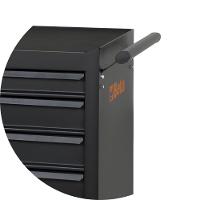 Carrinho de Ferramentas 400KG Preto 6 Gavetas com Guias Telescópicas C04-BOX-N Beta - 8