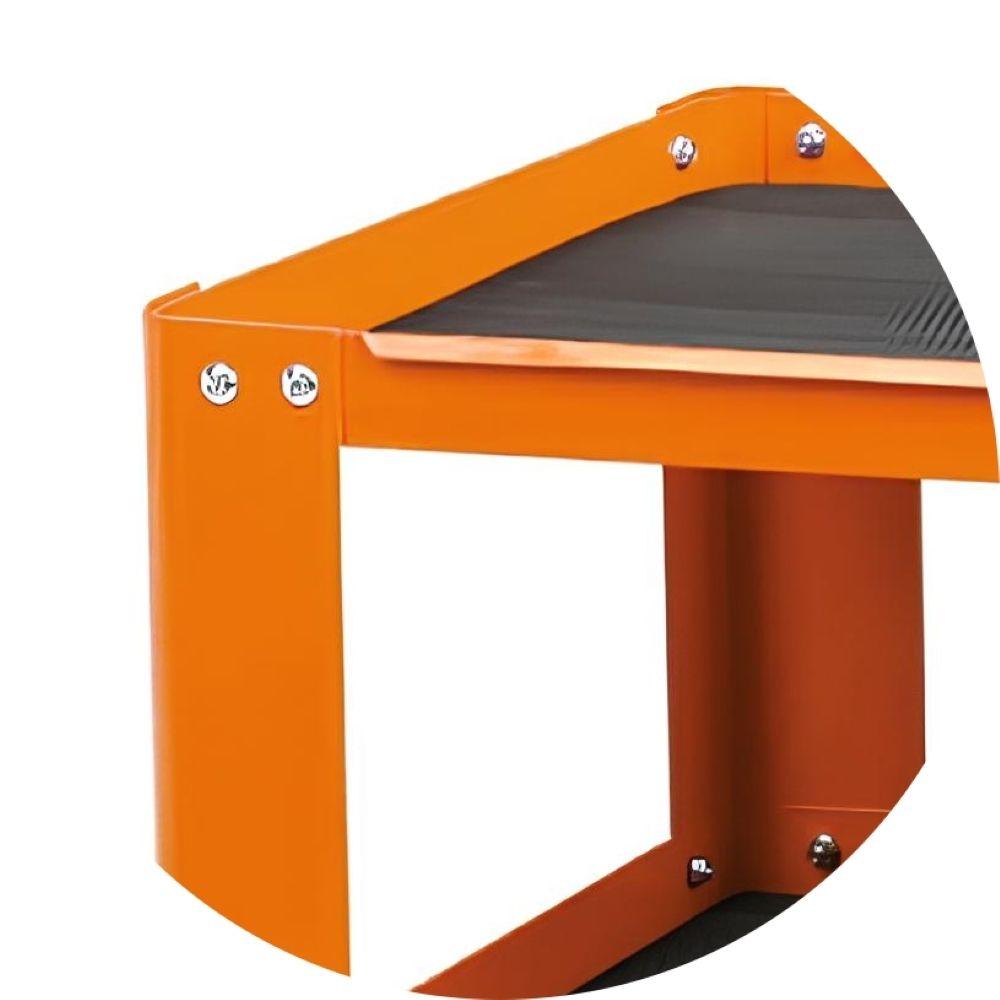 Carrinho de Ferramentas Tipo Bandeja 200KG Laranja com 3 Prateleiras C51 O Beta - 6