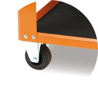 Carrinho de Ferramentas Tipo Bandeja 200KG Laranja com 3 Prateleiras C51 O Beta - 7