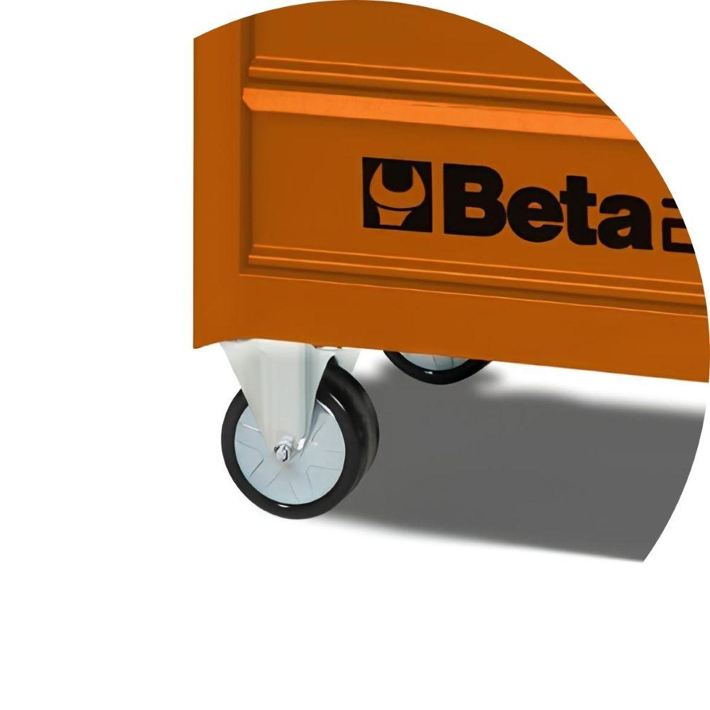 Carrinho de Ferramentas 400KG Laranja 6 Gavetas com Guias Telescópicas C04-BOX-O Beta - 7