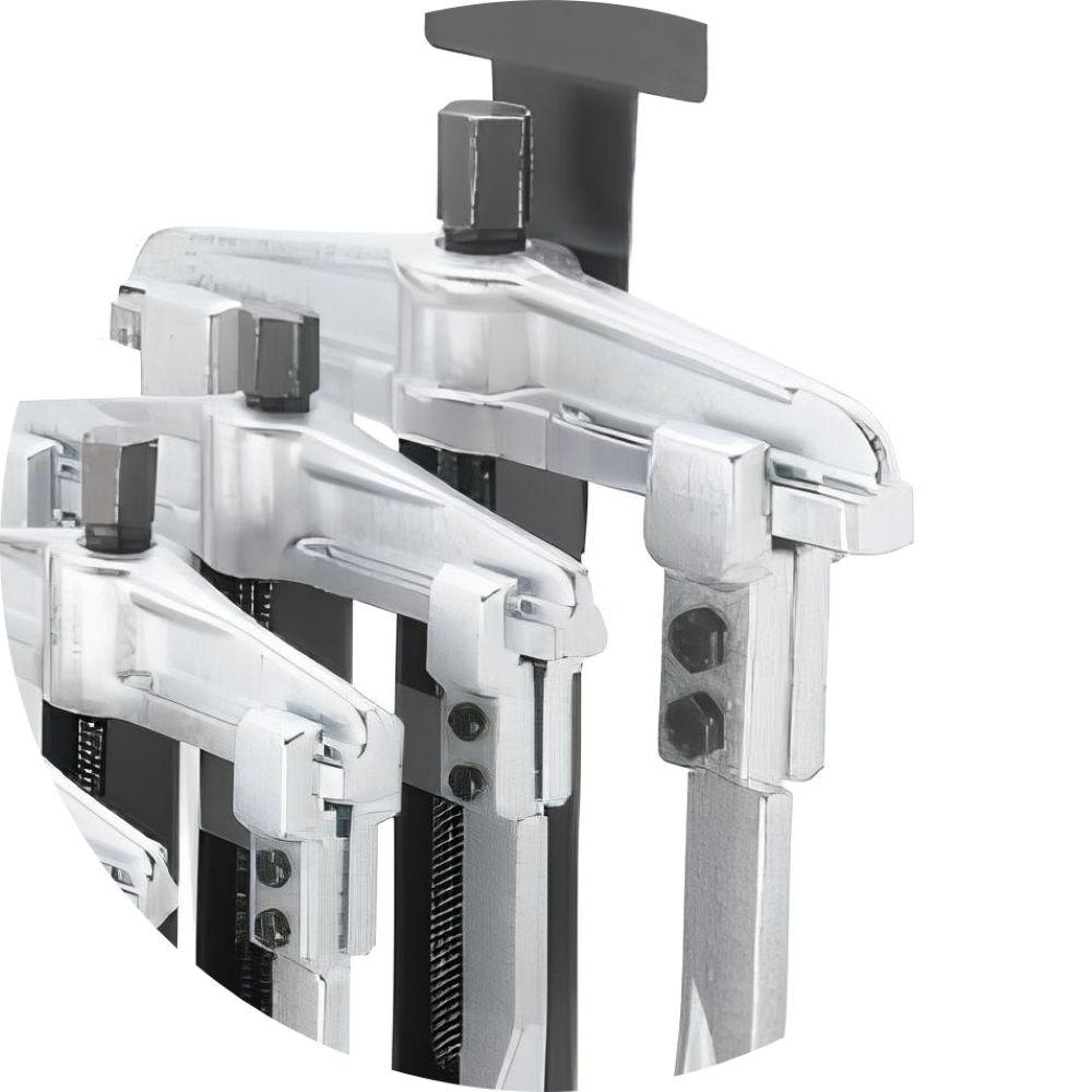 Jogo 5 Extratores de Polias com Garra e Suporte em Chapa 1500/SP5 Beta - 4