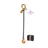 Linga p/ Elevação Ganchos Grau 8 8096 D8-4 Beta - 1