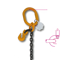 Linga p/ Elevação Ganchos Grau 8 8096 D8-4 Beta - 2