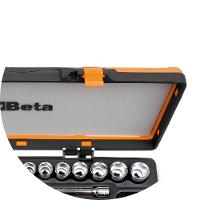 Jogo de Soquetes Sextavados com Catraca e Acessórios em Estojo Metálico 910B/C29 Beta - 7