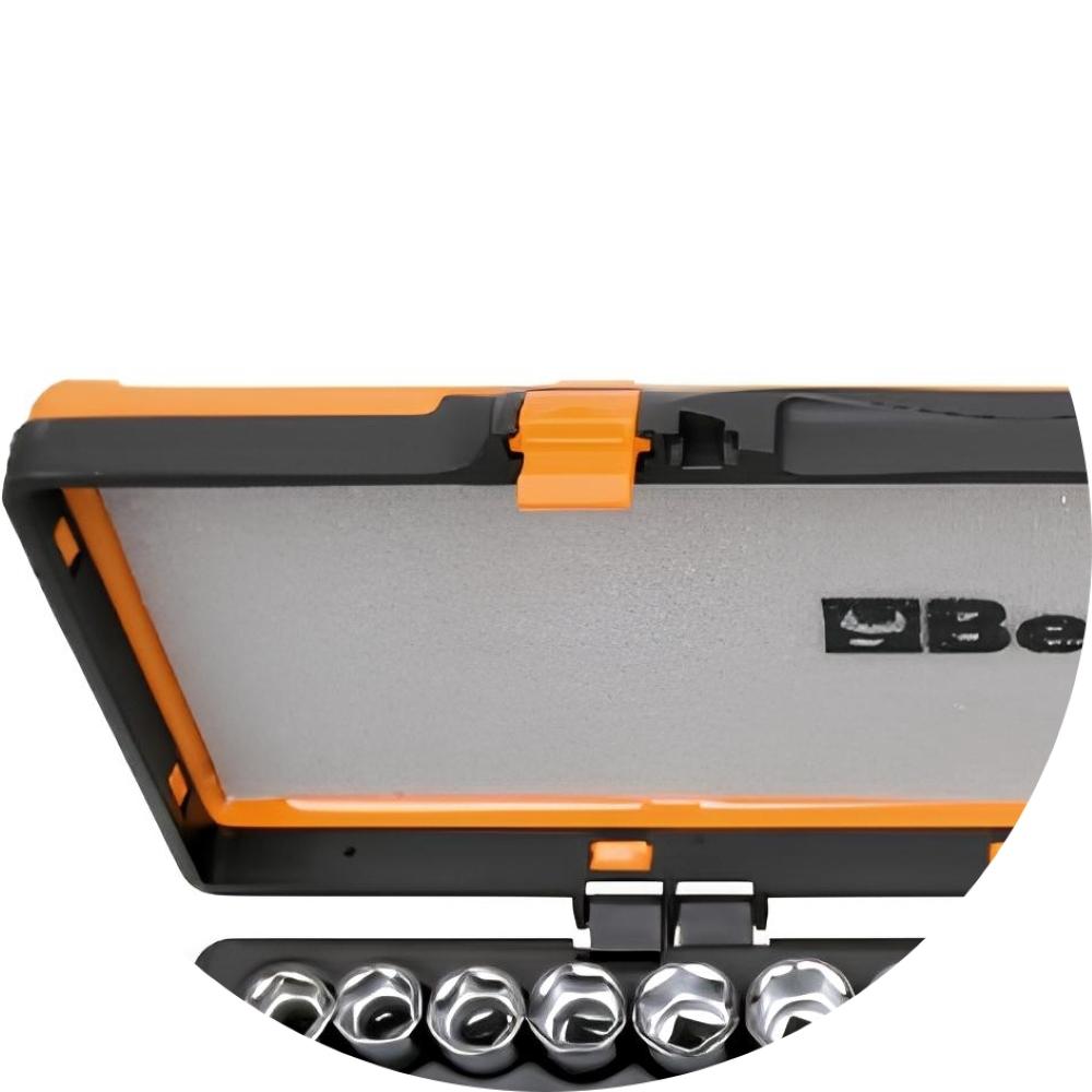 Jogo de Soquetes Sextavados 1/2'' com Catraca Acessórios em Estojo Metálico 920A/C20Q - 4