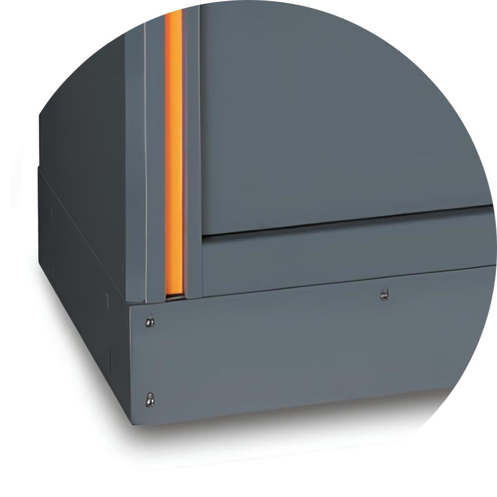 Módulo Fixo Lixeira de Resíduos com 2 Compartimento Removíveis C55SC Beta - 6