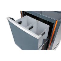 Módulo Fixo Lixeira de Resíduos com 2 Compartimento Removíveis C55SC Beta - 2