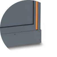 Módulo Fixo Lixeira de Resíduos com 2 Compartimento Removíveis C55SC Beta - 7