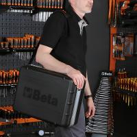 Mala Maleta de Ferramentas Polipropileno Resistente Extremidade em Aluminio com Alça 2029/VV Beta - 10