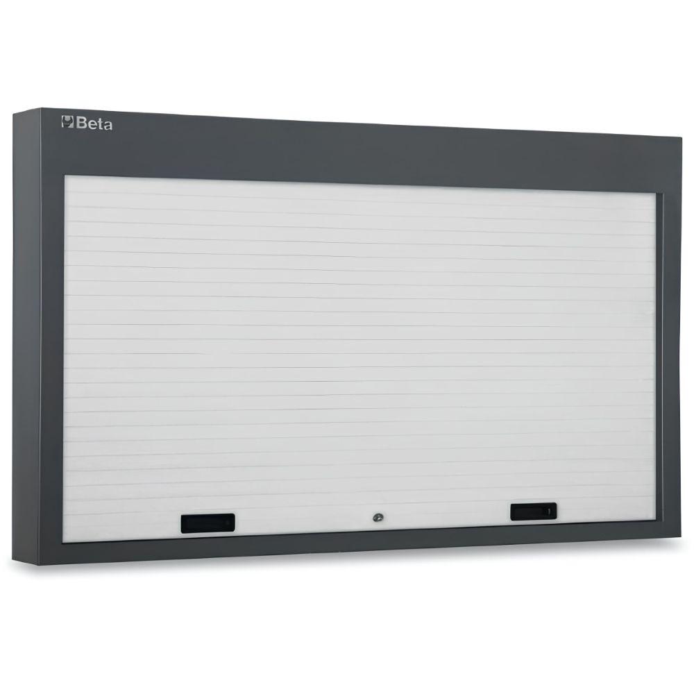 Painel de Ferramentas para Oficina Cinza com Persiana com Trava 1,36 Metros C58P-G Beta - 2