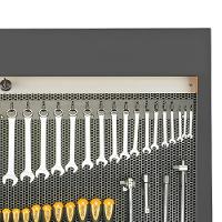 Painel de Ferramentas para Oficina Cinza com Persiana com Trava 1,36 Metros C58P-G Beta - 6