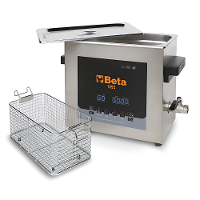 Tanque de Limpeza Carburadores Válvulas Ultra Sônica 27L 500W 0-80°C 40kHz 220/230V 1895 27 Beta - 1