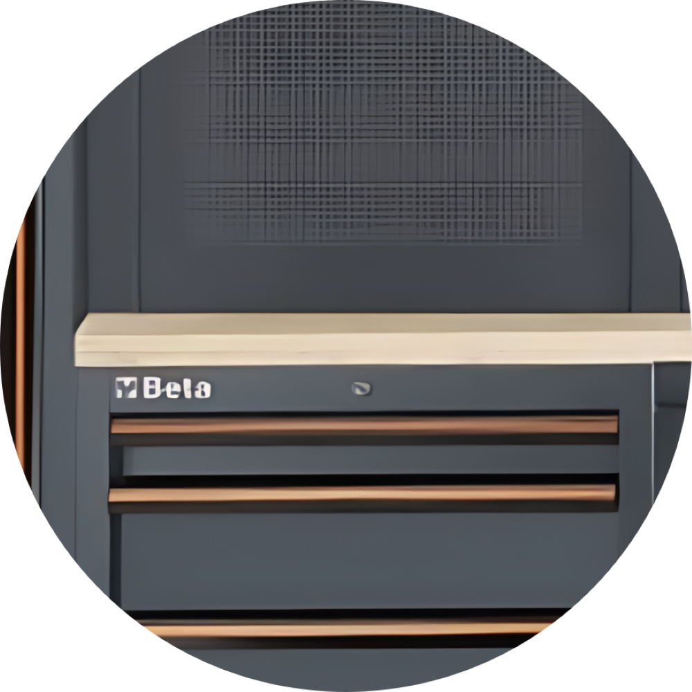 Tampo em Madeira p Bancada Trabalho 2,04m C45PW/3-2,0MT Beta - 3