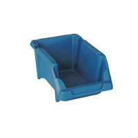 Gaveta Plástica Prática N3 Azul Empilhável Presto - 1