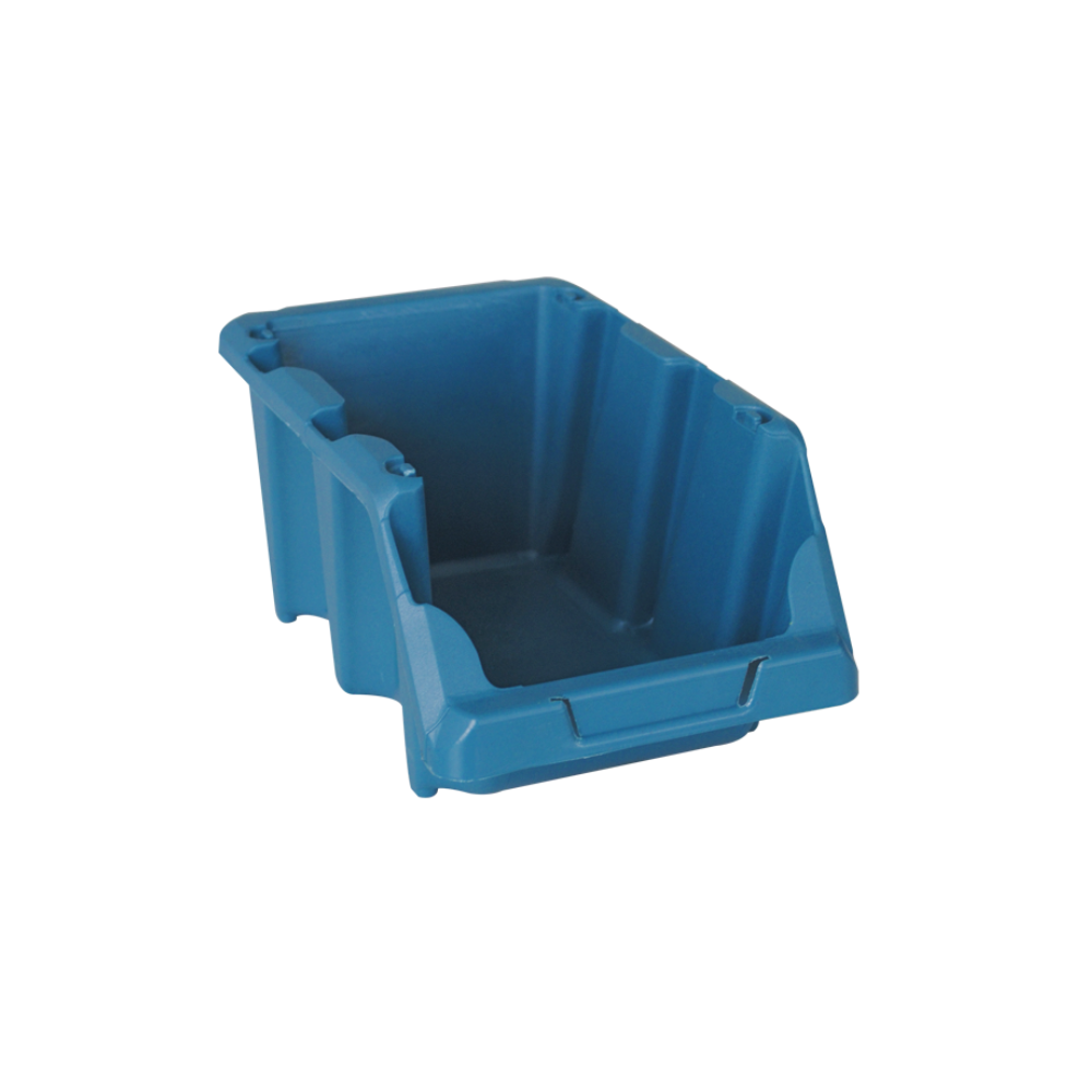 Gaveta Plástica Prática N5 Azul Empilhável Presto - 1