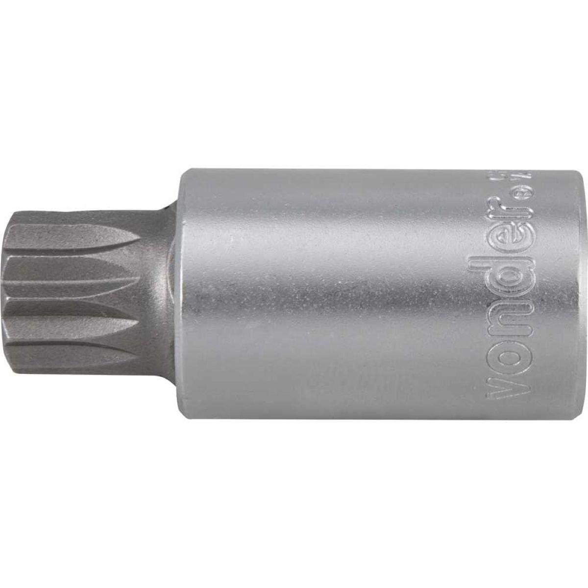 Soquete Multidentado Encaixe 1/2'' 16mm Curto CRV Vonder - 3