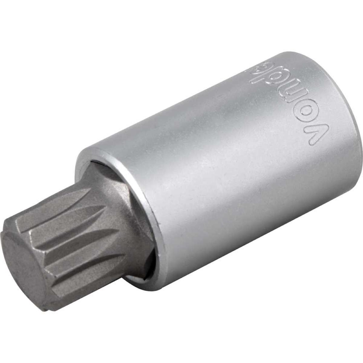 Soquete Multidentado Encaixe 1/2'' 16mm Curto CRV Vonder - 6