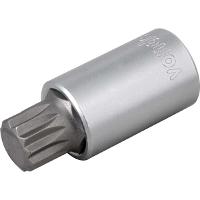 Soquete Multidentado Encaixe 1/2'' 16mm Curto CRV Vonder - 6