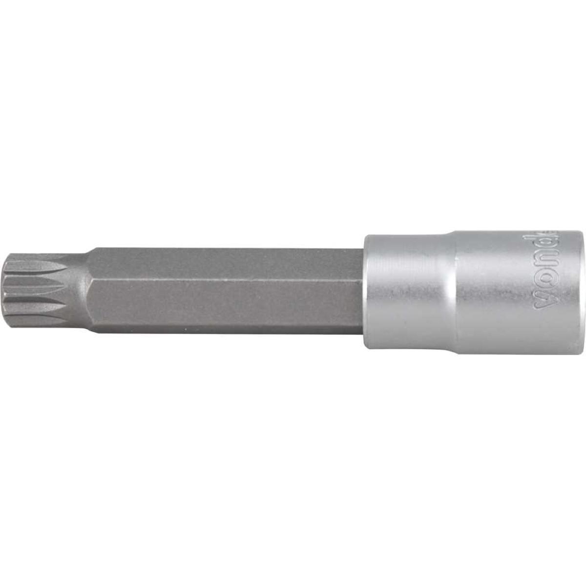 Soquete Multidentado Encaixe 1/2'' 14mm Longo CRV Vonder - 3