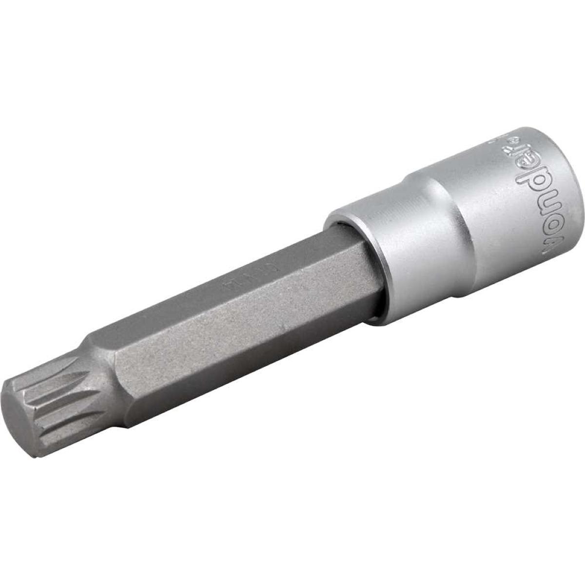 Soquete Multidentado Encaixe 1/2'' 14mm Longo CRV Vonder - 6