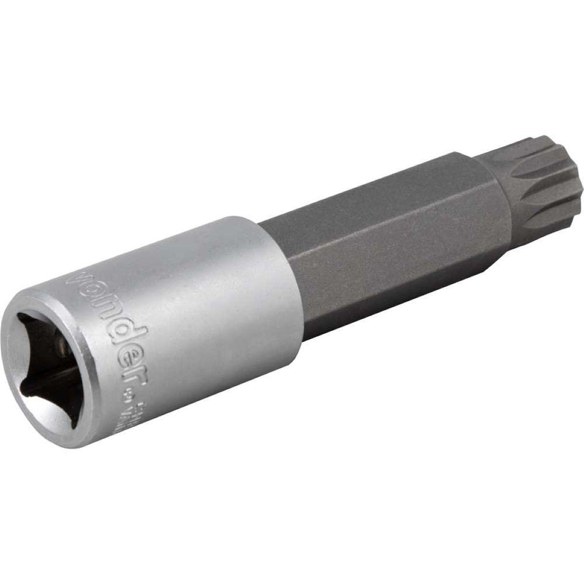 Soquete Multidentado Encaixe 1/2'' 16mm Longo CRV Vonder - 5