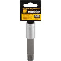 Soquete Multidentado Encaixe 1/2'' 16mm Longo CRV Vonder - 2