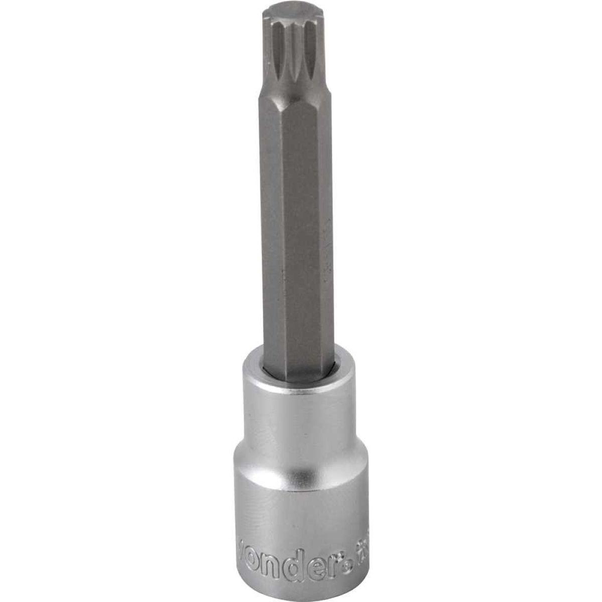 Soquete Multidentado Encaixe 1/2'' 10mm Longo CRV Vonder - 4