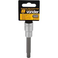 Soquete Multidentado Encaixe 1/2'' 10mm Longo CRV Vonder - 2