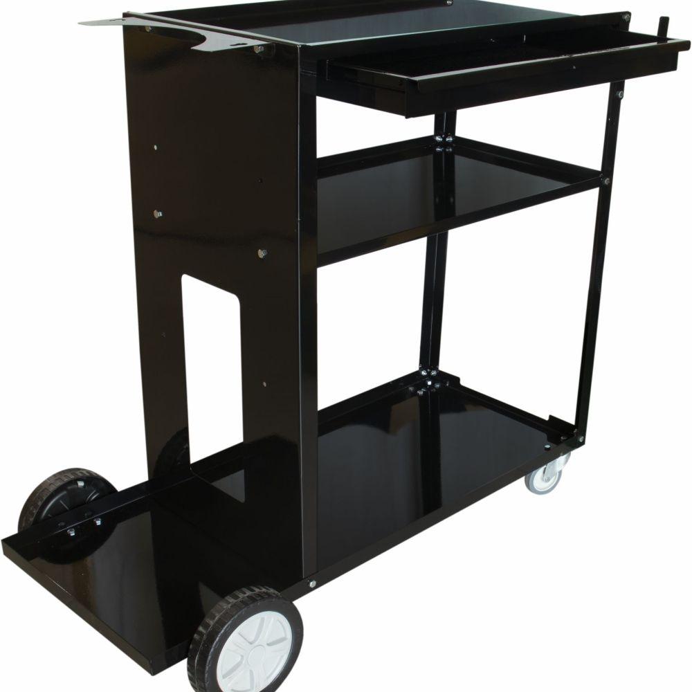 Carrinho para Solda Capacidade de 80kg Com Três Prateleiras Gaveta e Pintura Epóxi CSL-80G - 2