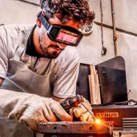 Óculos de Escurecimento Automático para Solda Proteção UV/IR DIN 16 OSL-3/11 Lynus - 6