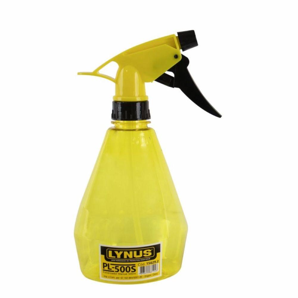 Pulverizador Plástico Manual Borrifador 500ml PL-500S Lynus - 1