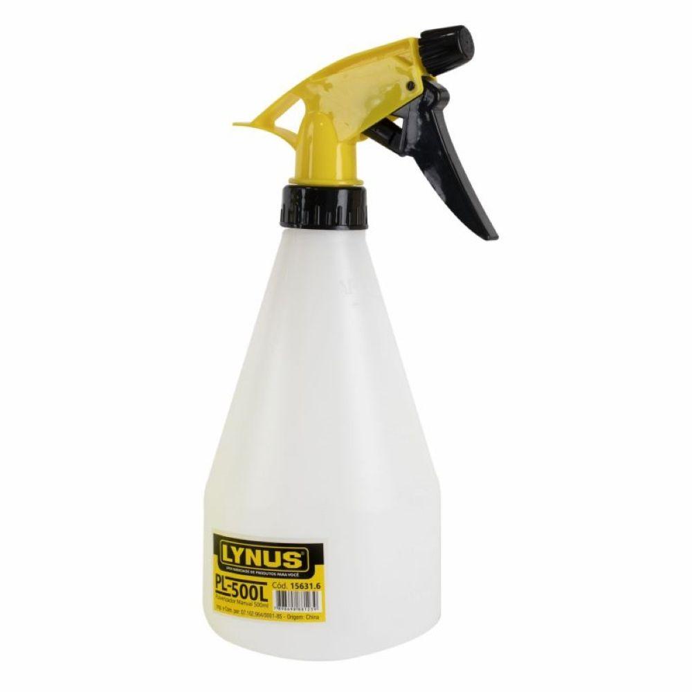 Pulverizador Plástico Manual Borrifador 500ml PL-500L Lynus - 2