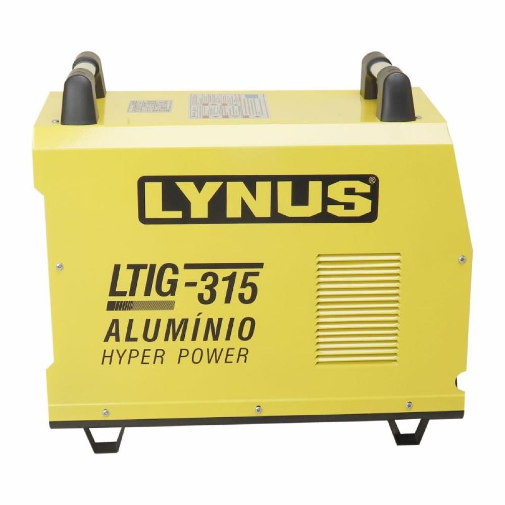 Máquina Inversora de Solda TIG AC/DC 315HP Bivolt para Alumínio Com Garra Negativa  LTIG 315A Lynus - 3